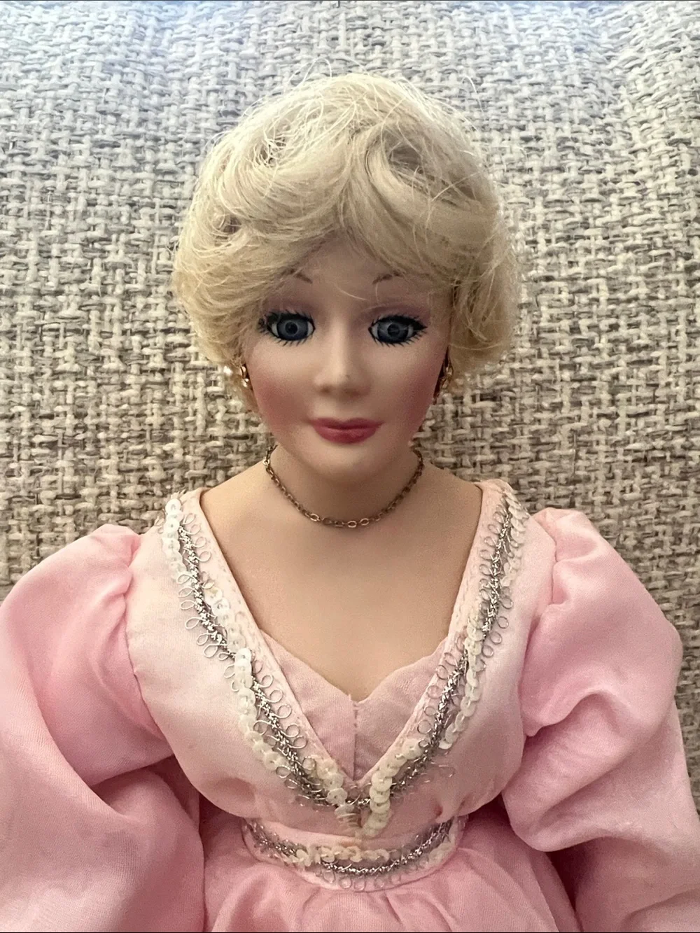 Vintage 1988 MARY KAY ASH Porcelain Doll - 16” Tall